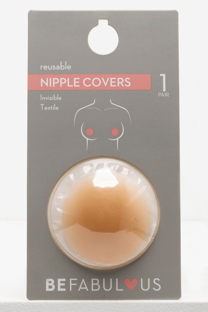 Women's Stylish Vacation Attire Nipple Caps Nude