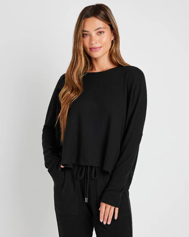 Modern Women's Clothes London Lounge Long Sleeve Top