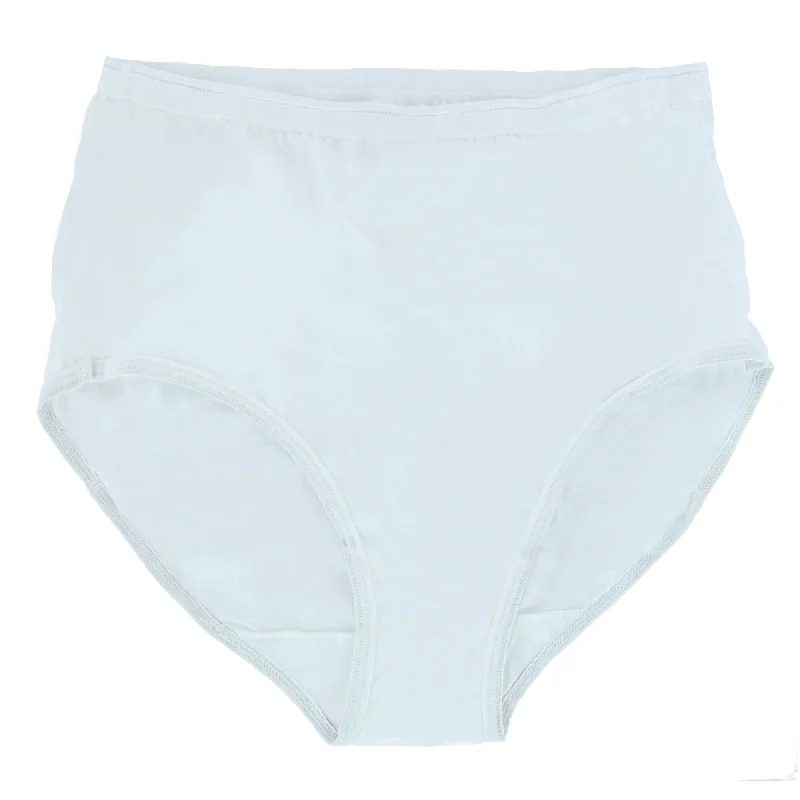 Women's Outerwear Garments Women's Cotton White Briefs (6 Pair Pack)