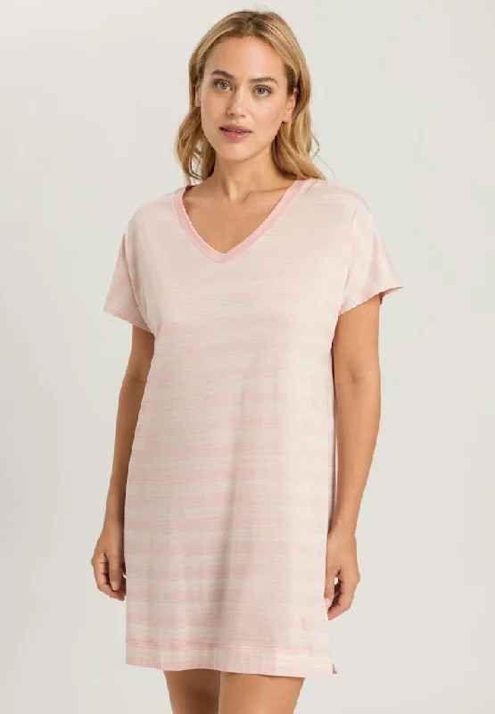 Comfortable Lounge Clothing Laura - Short-Sleeved Nightdress 85cm