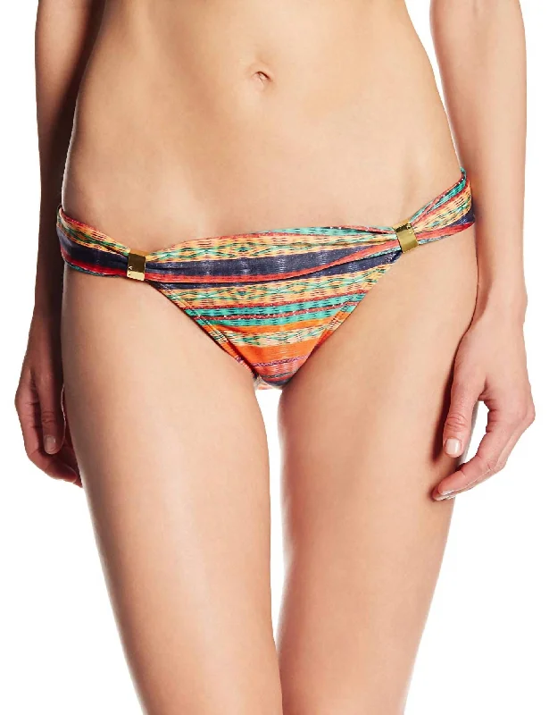 Comfortable Women's Apparel Potira Bia Tube Full Cut Bikini Bottom In Multi