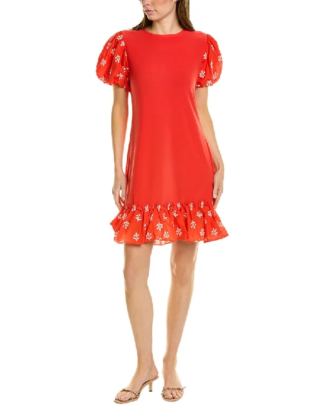 Charming Women's Garments CeCe by Cynthia Steffe Embroidered A-Line Dress