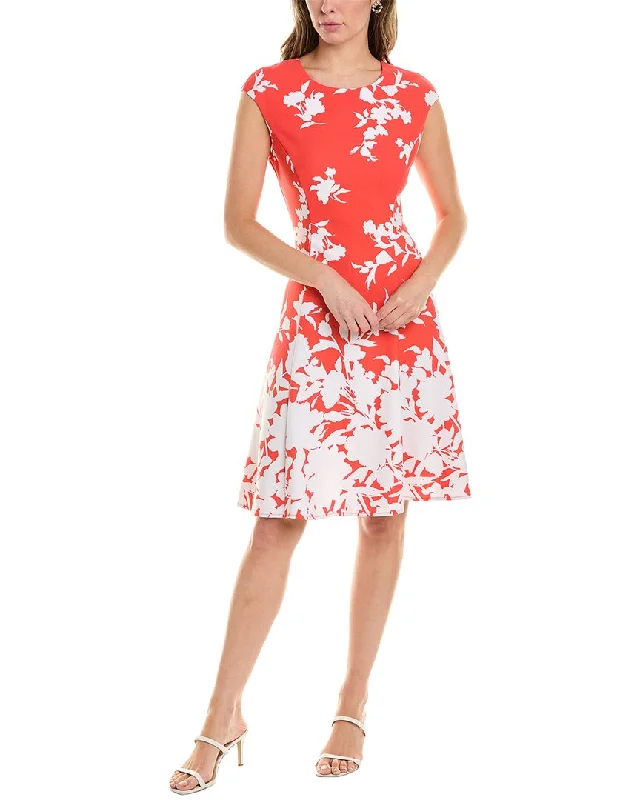 Women's Charming Outfit For Events London Times A-Line Dress