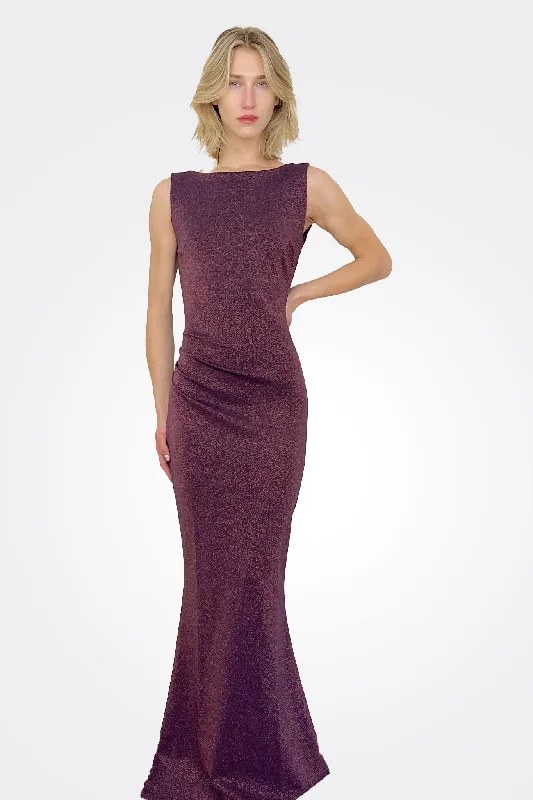 Stylish Women's Attire Ajour Sugar Gown - Pomace