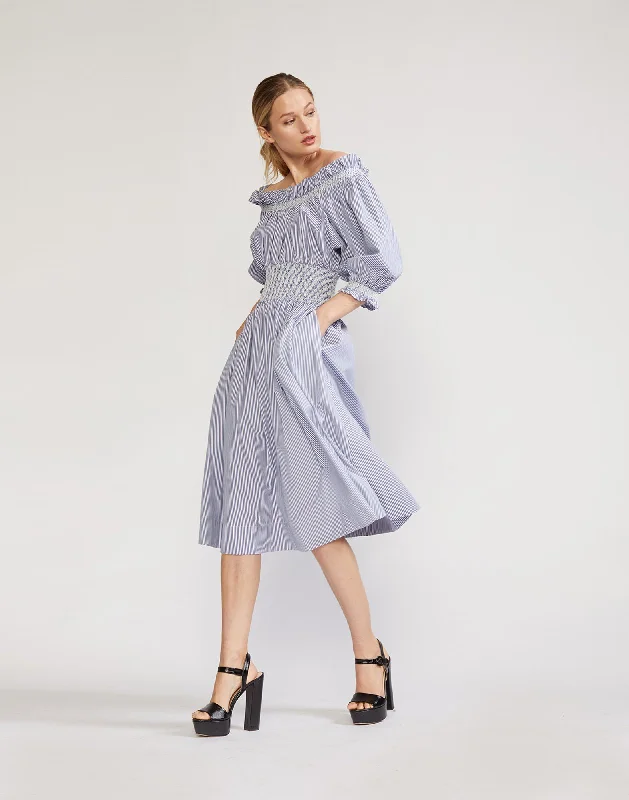 Luxury Women's Clothing June Off Shoulder Dress