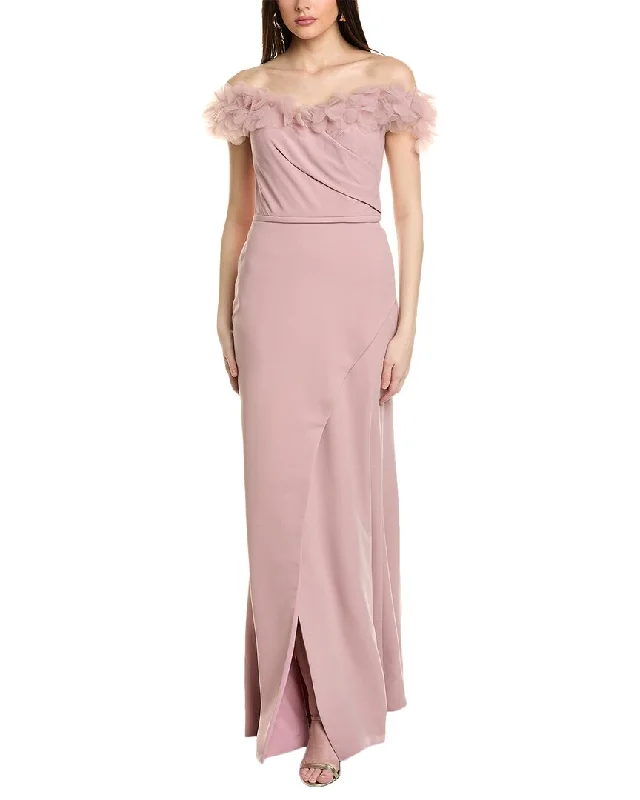 Women's Fashion Clothing Rene Ruiz Off-the-Shoulder Dress