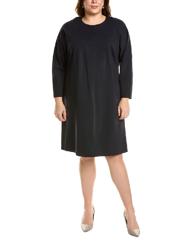 Women's Plus-Size Apparel Lafayette 148 New York Plus Ponte A-Line Dress