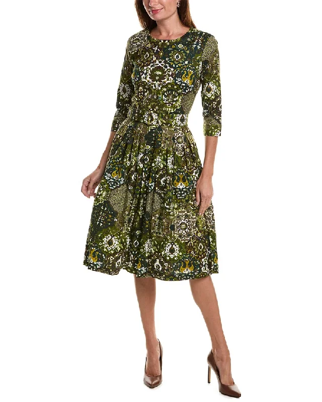 Relaxed Fit Women's Fashion Samantha Sung Florance A-Line Dress