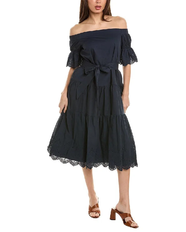 Comfortable Women's Attire Gracia Off-the-Shoulder A-Line Dress