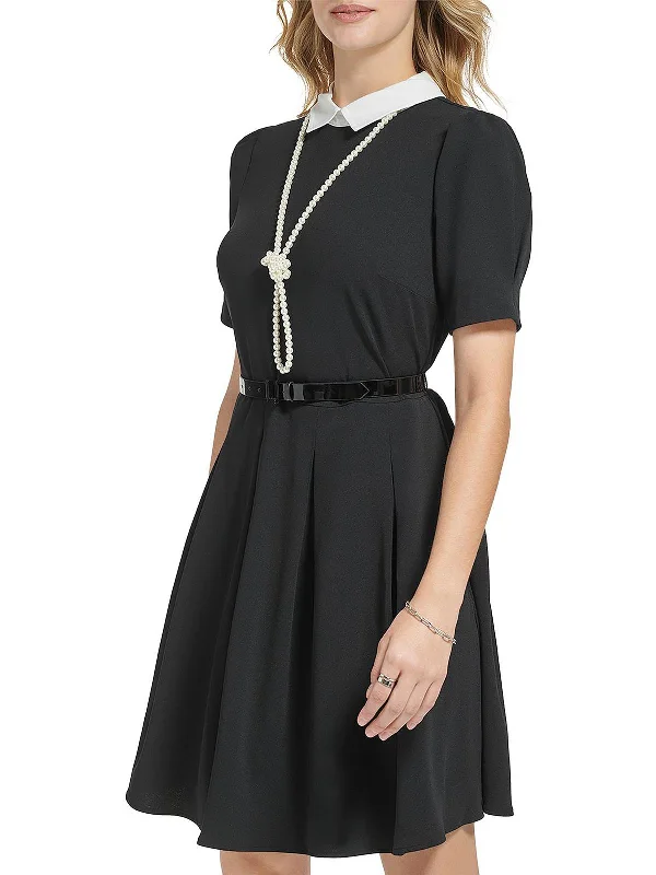 Women's Clothing for Every Occasion Womens Short Sleeve Mini Wear to Work Dress