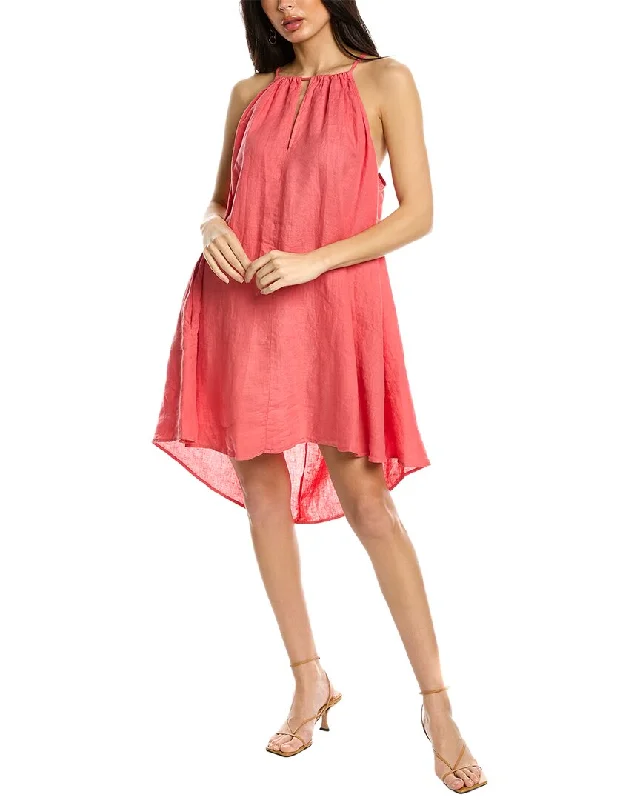 Comfortable Women's Clothes Velvet by Graham & Spencer Dora Linen Tank Dress