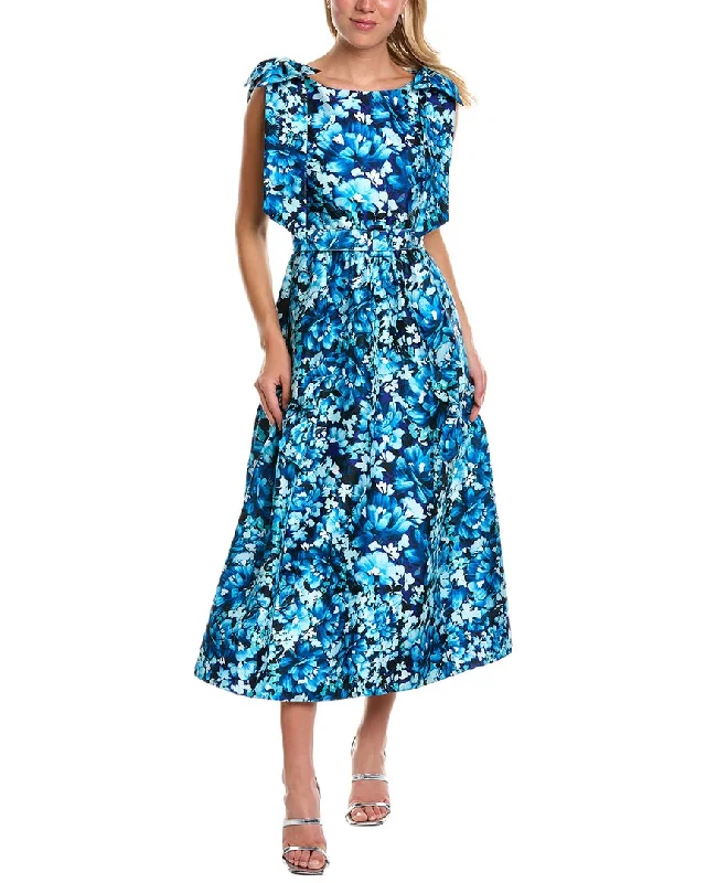 Women's Tops And Clothing Badgley Mischka Bow Shoulder Dress