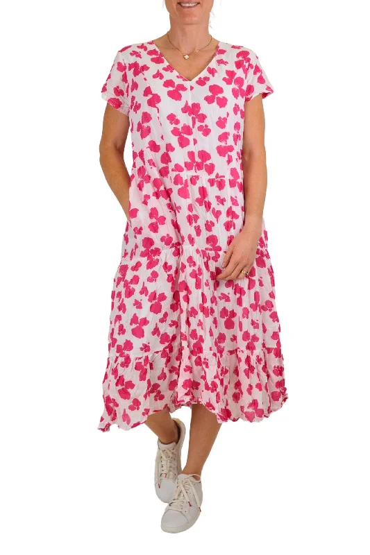 Elegant Women's Clothing Online V-NECK DRESS - P82