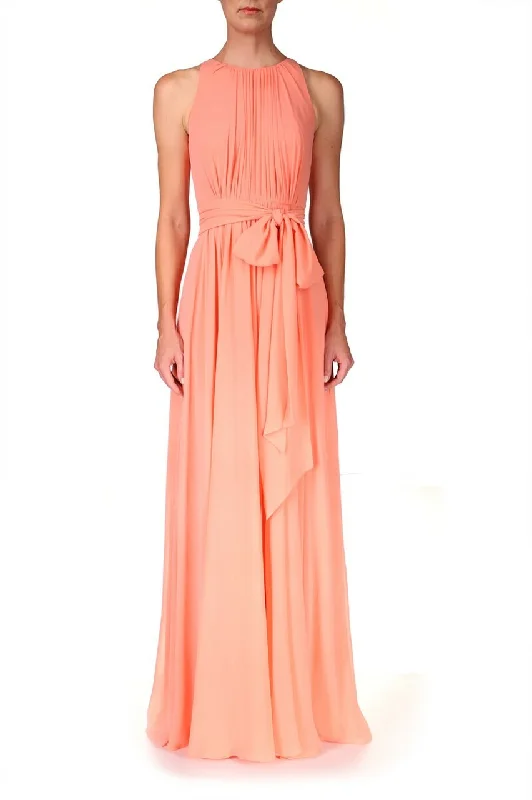 Women's Loungewear Clothes Pretty Grecian Gown - Coral