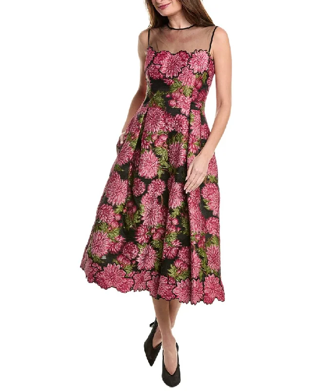 Sales Clothes Teri Jon by Rickie Freeman Jacquard A-Line Dress