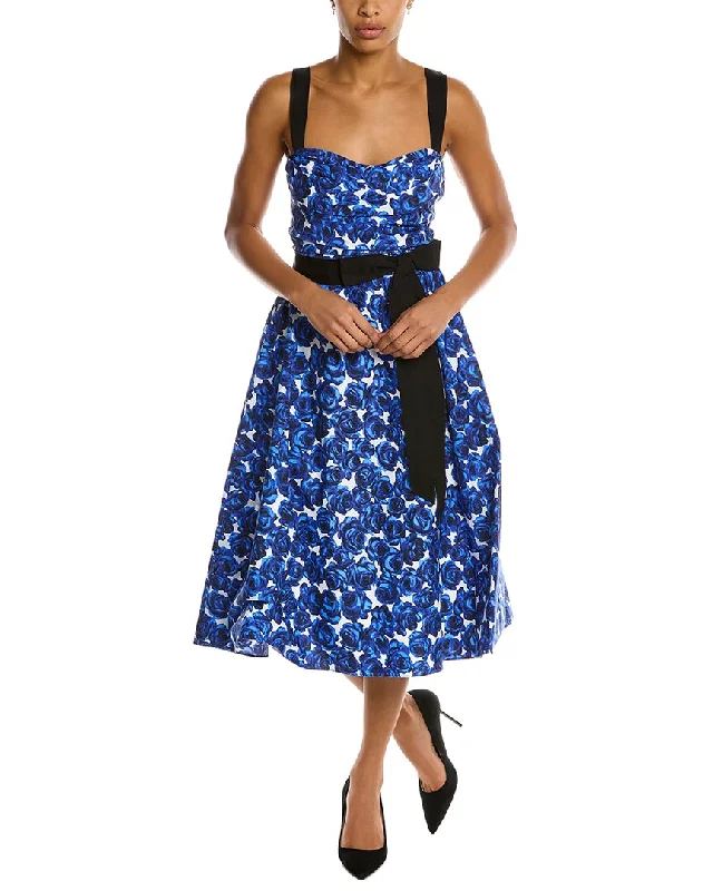 Relaxed Fit Women's Fashion Carolina Herrera Sweetheart A-Line Dress
