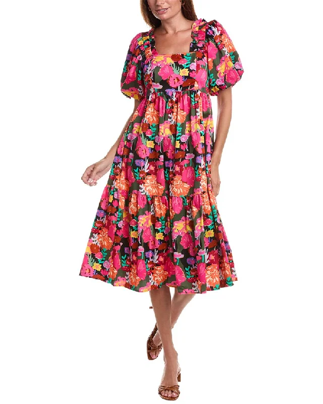 Women's Clothes For Special Occasions CROSBY by Mollie Burch Marigold A-Line Dress