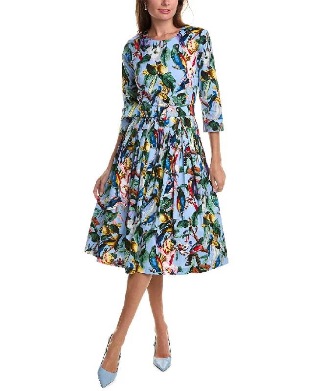 High-End Women's Apparel Samantha Sung Florance A-Line Dress