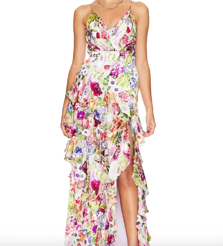 New Arrival Discount Hayden V-Neck Dress In Flower Shop