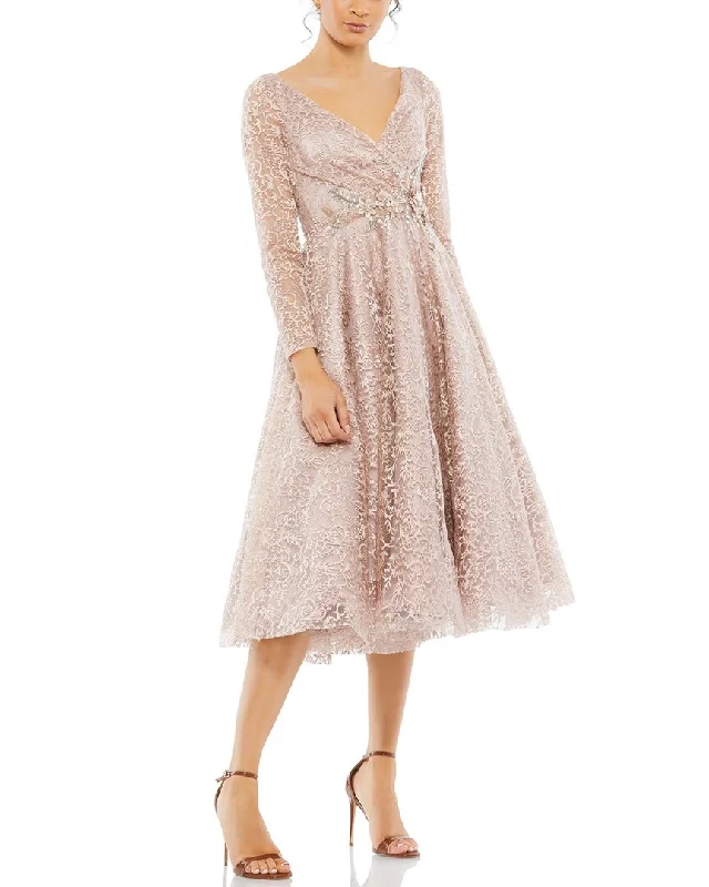 Women's Stylish Outerwear Mac Duggal   A-Line Dress