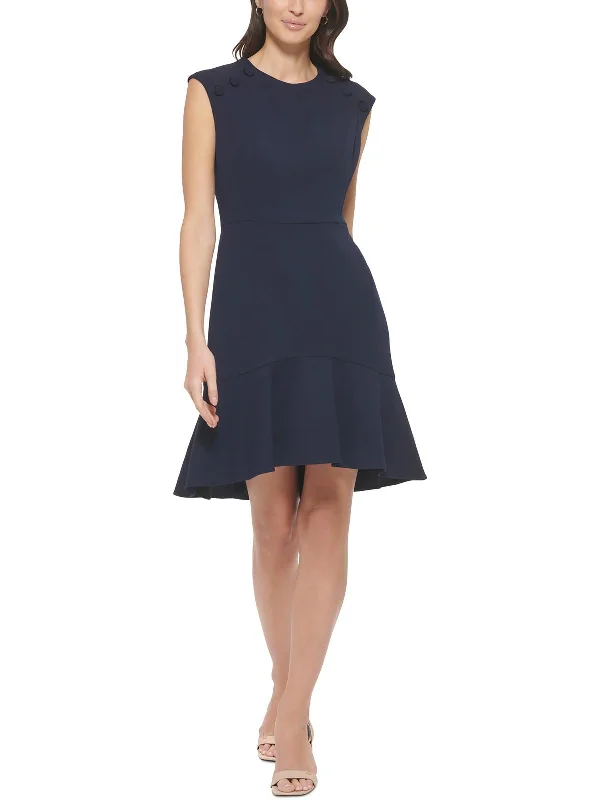Woman Clothing Womens Work Knee-Length Wear To Work Dress