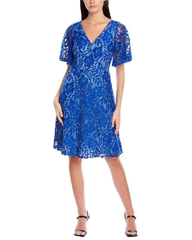 Women's Stylish Professional Garments JS Collections Skye A-Line Dress
