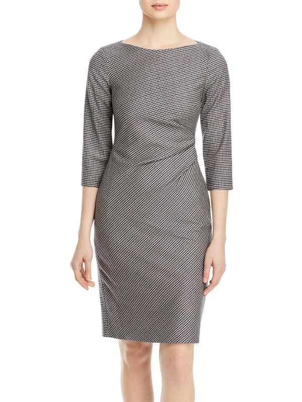Women's Casual Wear Clothes Burgos Womens Gathered Maxi Wear to Work Dress