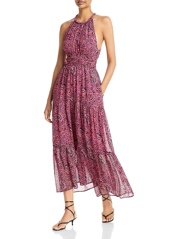 Classic Clothes For Women Elara Womens Sundress Maxi Halter Dress