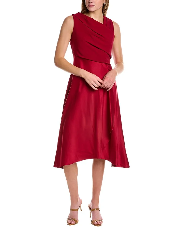Women's Fashion-Forward Apparel Adrianna Papell Asymmetrical A-Line Dress