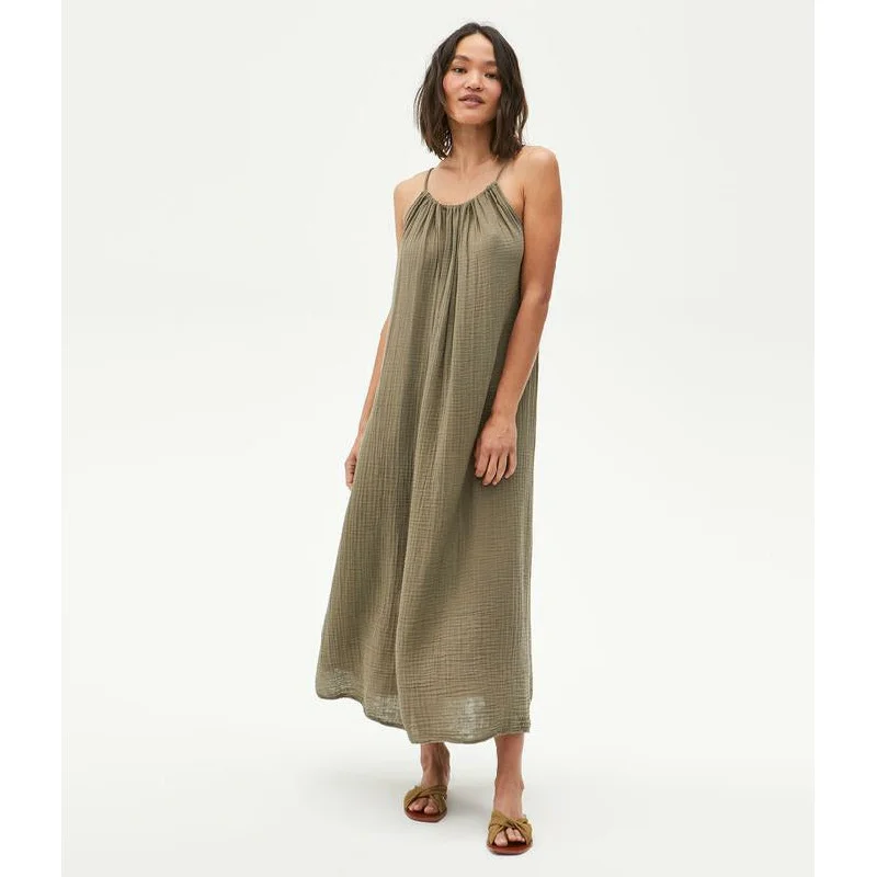 Women's Fashionable Attire For Work Naomi Front-to-Back Dress