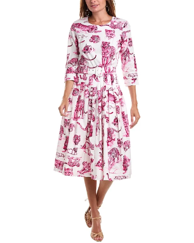 Women's Trendy Casual Outfit Samantha Sung Florance A-Line Dress