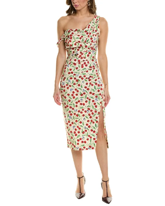 Women's Clothing Stores Carolina Herrera Off-the-Shoulder Dress