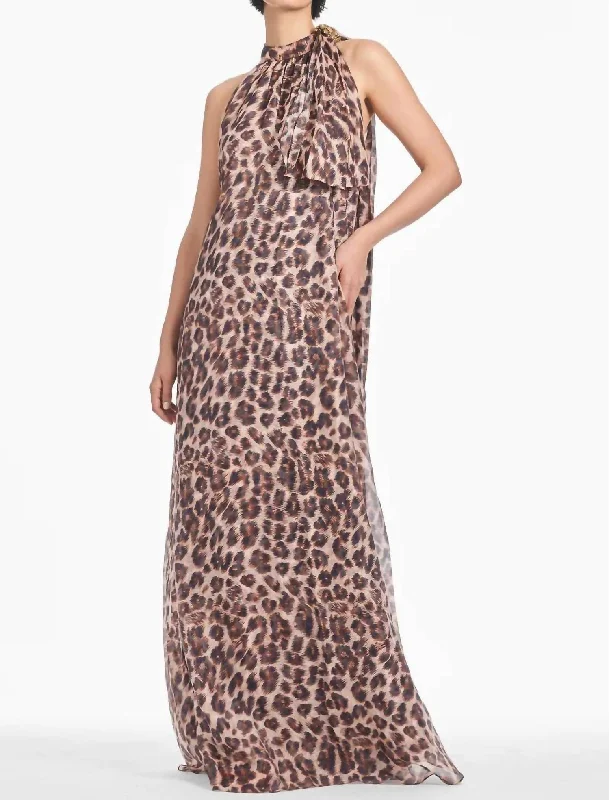Women's Clothes Isbeth Gown In Big Cat