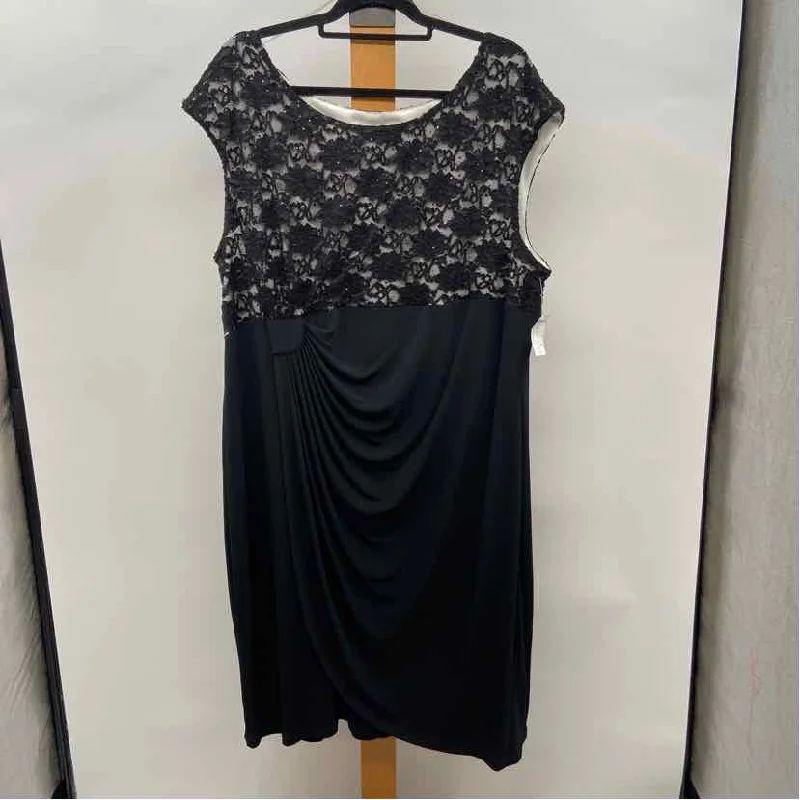 Online Shopping Boutiques Dress Barn Women's Size 24 Black Shimmer Gown/Evening Wear Online Shopping Boutiques Dress Barn Women's Size 24 Black Shimmer Gown/Evening Wear