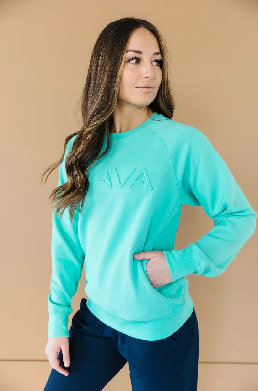 Women's Chic Outerwear Attire Athletic KIAVA Pullover (Final Few - All Sizes Available)