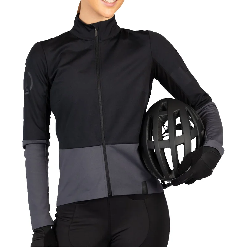 Women's Clothing For Travel Endura FS260-Jetstream Long Sleeve Womens Cycling Jersey - Black Women's Clothing For Travel Endura FS260-Jetstream Long Sleeve Womens Cycling Jersey - Black