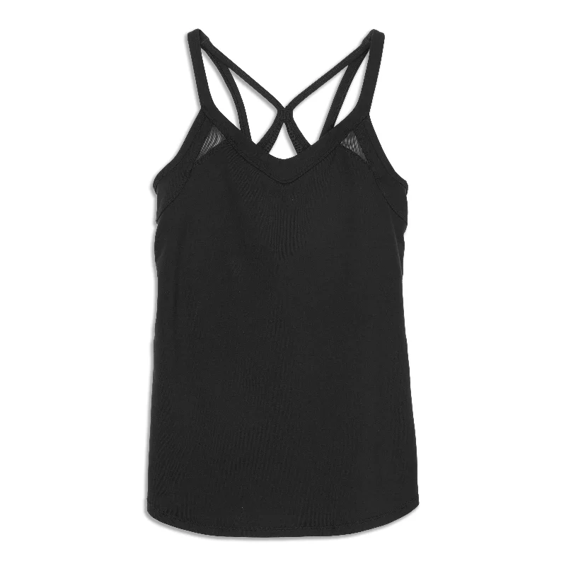 Women's Fashionable Attire For Work Free Flowing Tank Top - Resale