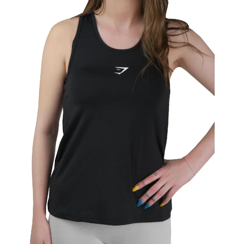 Women's Clothes For Special Occasions Gymshark Womens Training Vest Tank Top - Black