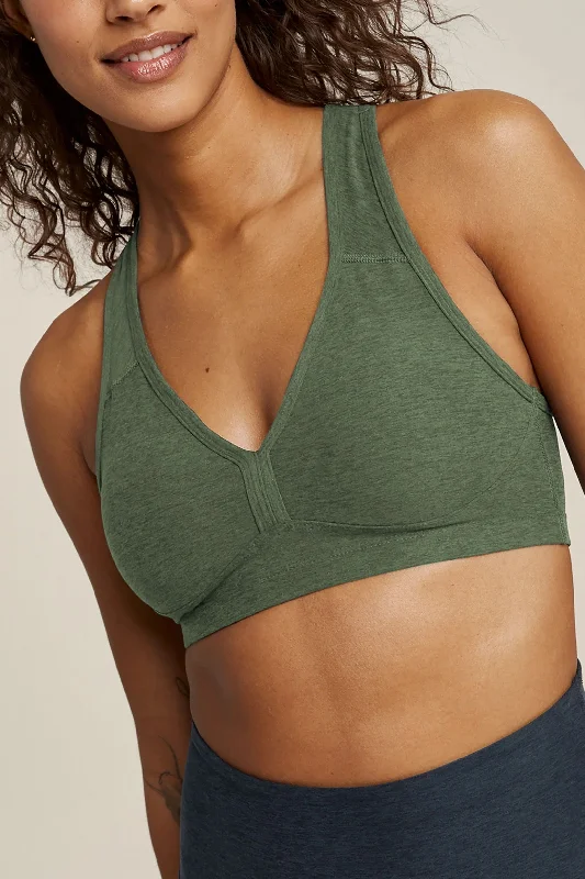 Women's Vacation Outfit Lift Your Spirits Bra - Moss Green