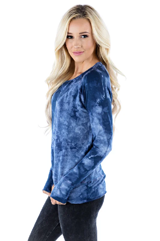 Women's Cozy Winter Attire Raw Pullover Crystal