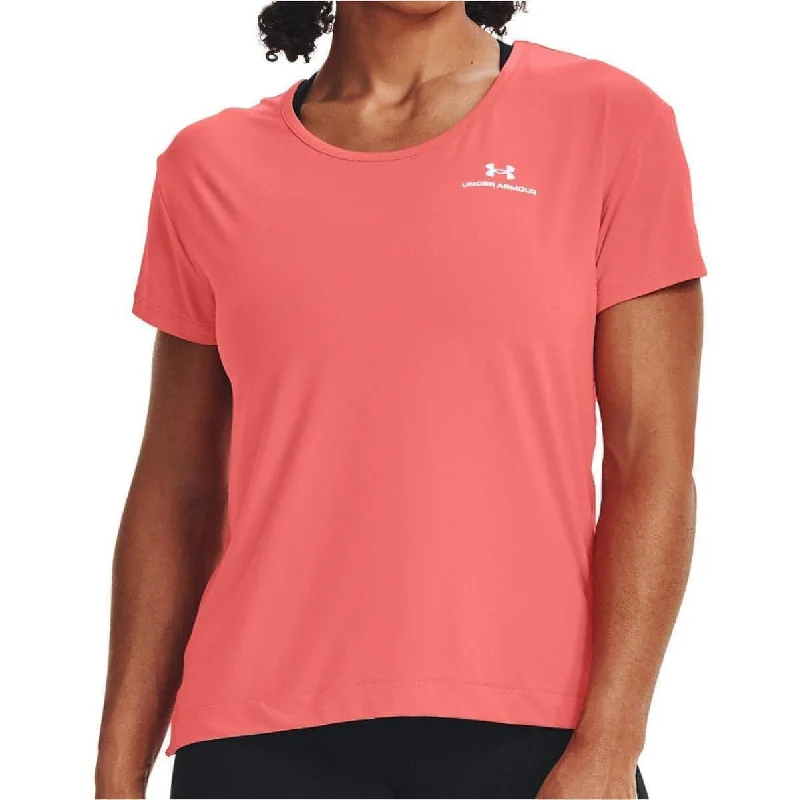 Charming Women's Garments Under Armour Rush Energy Core Short Sleeve Womens Training Top - Pink