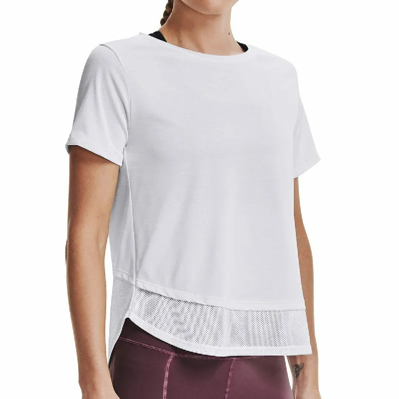 Affordable Women's Garments Under Armour Tech Vent Short Sleeve Womens Training Top - White