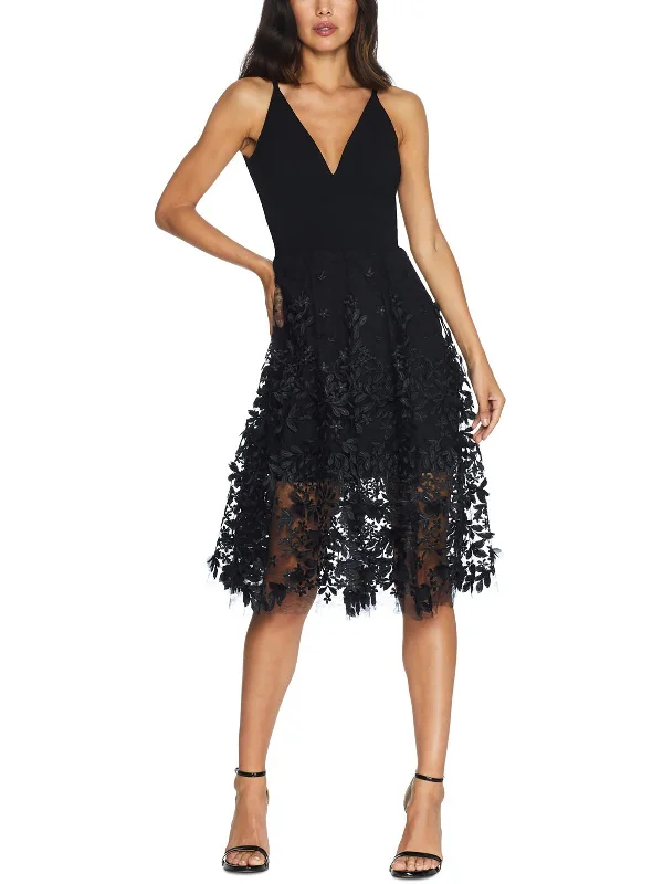 Women's High-Fashion Apparel Darleen Womens Mesh G Cocktail and Party Dress