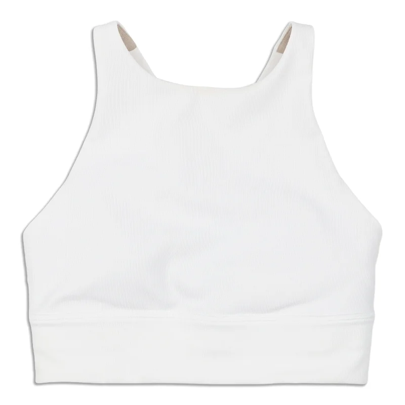 Women's Evening Wear Outfit lululemon Energy High-Neck Longline Ribbed Bra - Resale