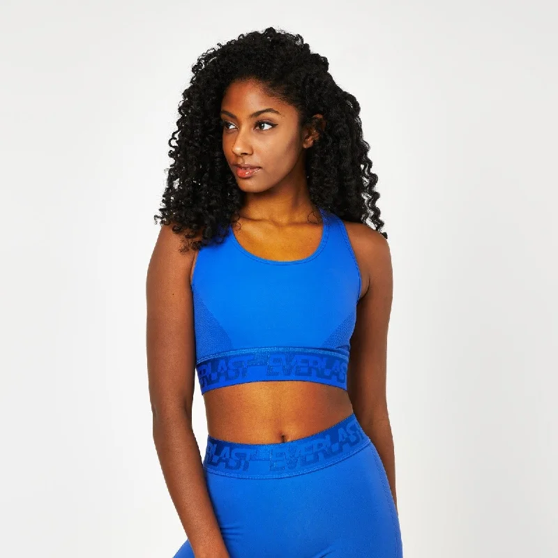 Women's Fashionable Attire For Work Seamless Panelled Sports Bra