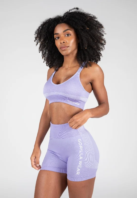 Women's Loungewear Clothes Selah Seamless Sports Bra - Lilac