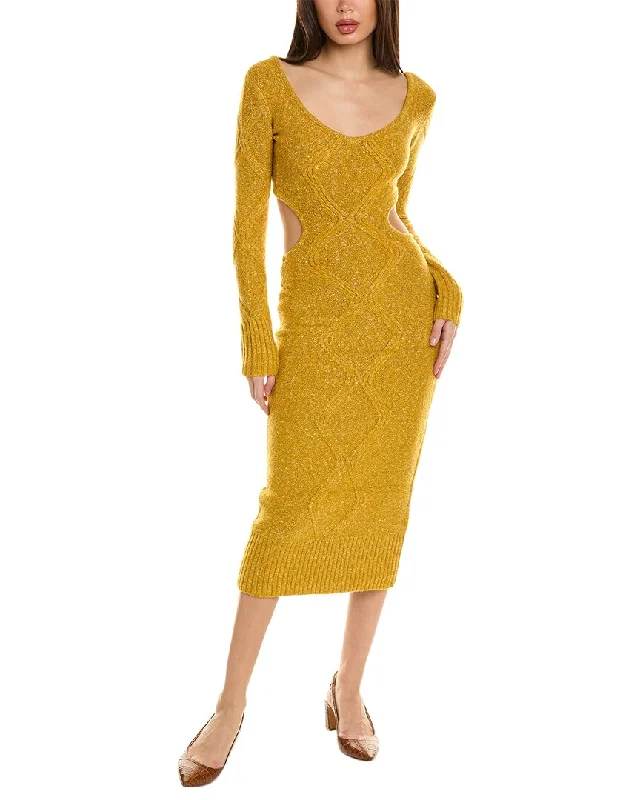 Women's Vintage-Inspired Clothing STAUD Eleanor Sweaterdress