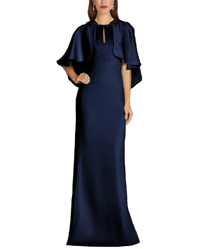 Women's Clothing For Holiday Travel Teri Jon by Rickie Freeman Special Occasion Long Dress