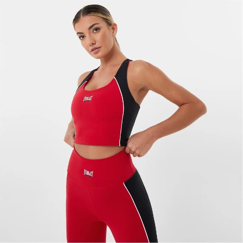 Women's Chic Outerwear Outfit Women's Paneled Sports Bra