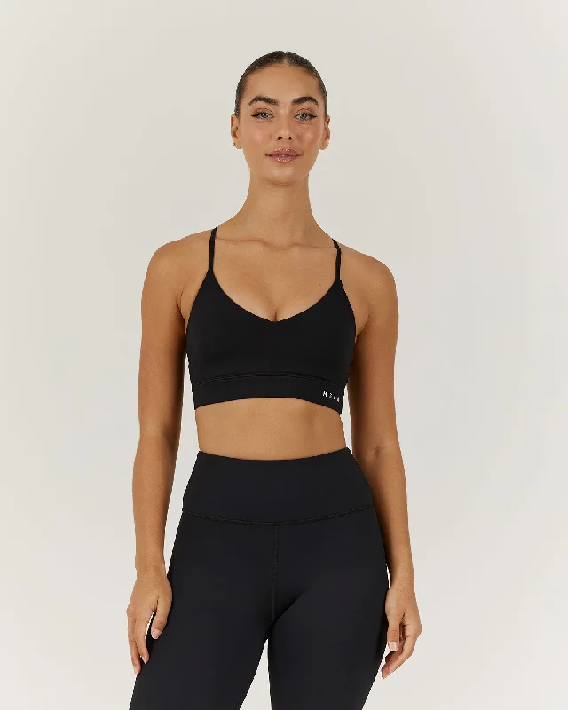 Women's Professional Apparel BALANCE BRA II - BLACK